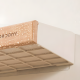 Metal & Wooden Shelf 30 cm